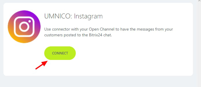 Connecting Umnico & Instagram - Step 1