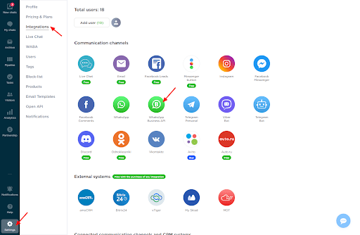 Setting up WhatsApp Business API integration in Umnico