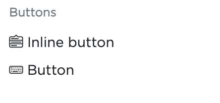 Button types