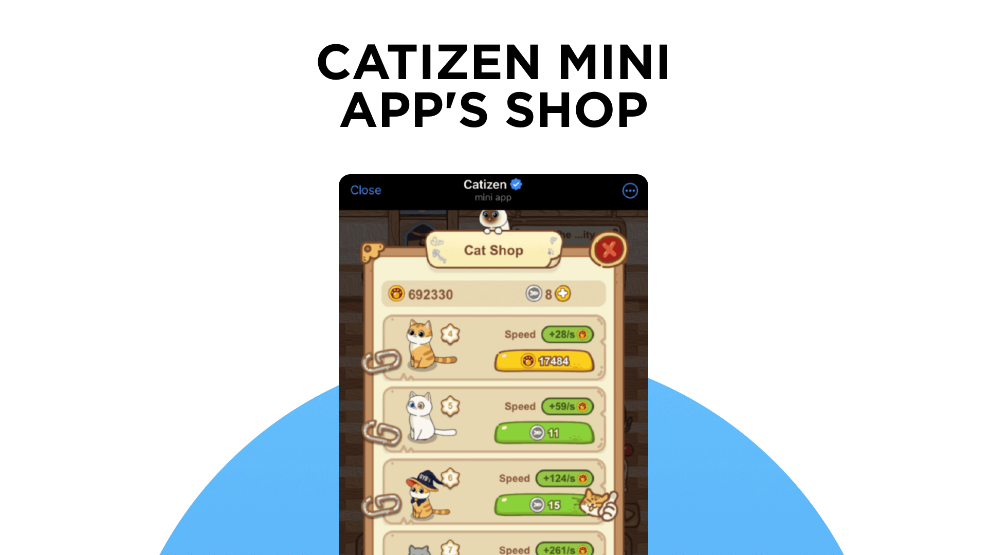 Catizen Mini App