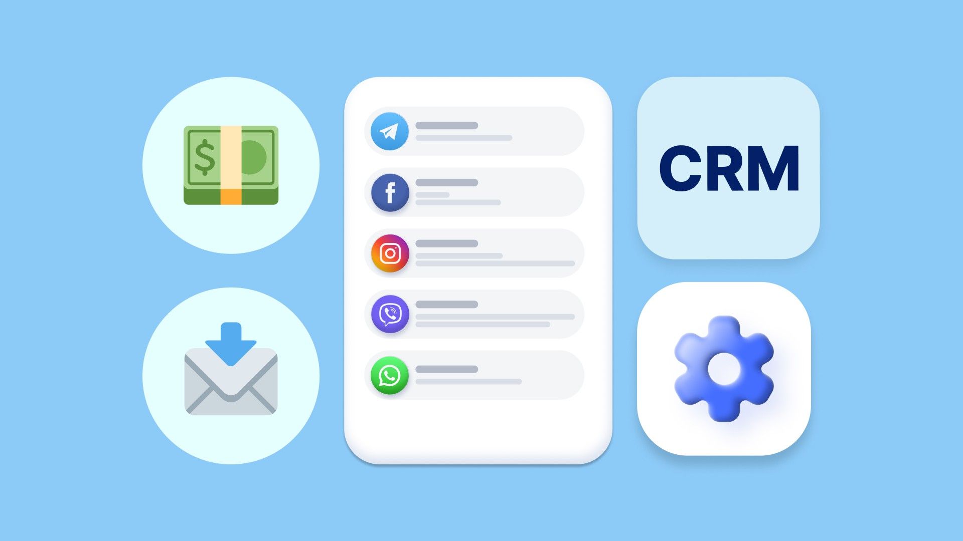 CRM and Messenger integration